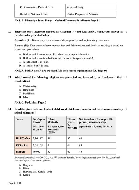 How To Use The CBSE Class 10 Social Science Official Sample Paper For