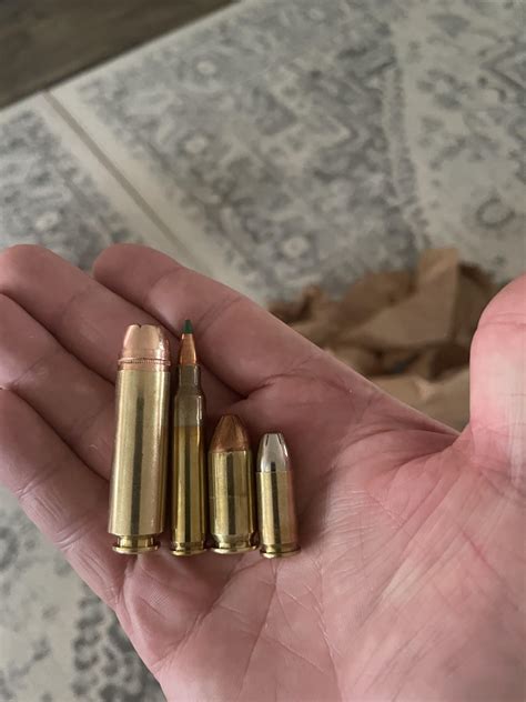 50 Beowulf is a much larger round than I expected. : r/guns