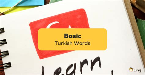 20 Basic Turkish Words Easy To Learn For Beginners Ling App