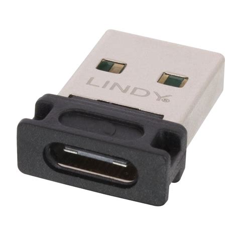 Usb 20 Adapter Type A Male To Type C Female Black