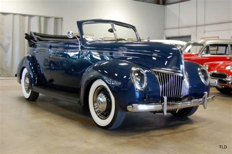 1939 Ford Deluxe Washington Blue With 502 Miles Available Now