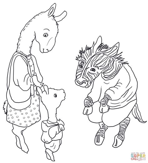While unicorns are elegant, rainbowed, and glittery all over, there is something so fun and playful about illamas. Llama Llama Red Pajama Coloring Page | Free Printable ...