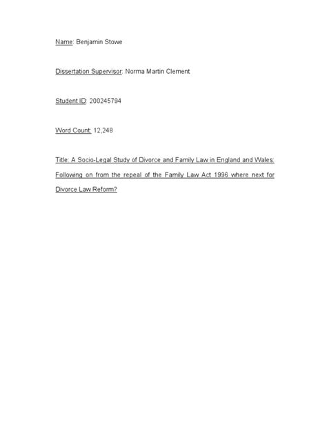 The cases, that have been referred to were kristie chan v ketua pengarah jabatan. Benjamin Stowe - A Socio-Legal Study of Divorce and Family ...
