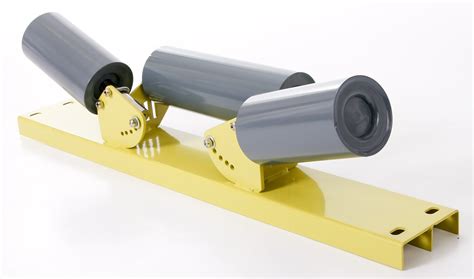 3 roller set for 750mm wide conveyor belt heavy duty steel 4 inch 102mm multiple angles the