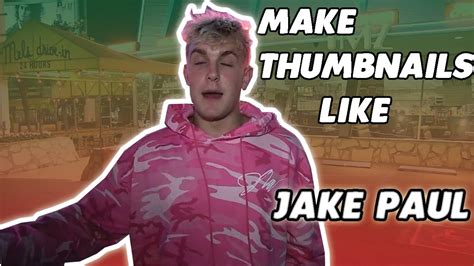 How To Make Thumbnails Like Jake Paul Photoshop Tutorial 2017 Youtube