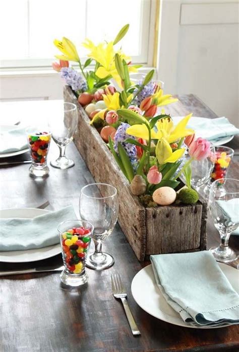 To create an ideal pretty easter table setting assumes the absence of flaws and consideration of all details, it's the little details that creates the difference. 33 DIY Easter Table Settings To Try At Home | Table ...