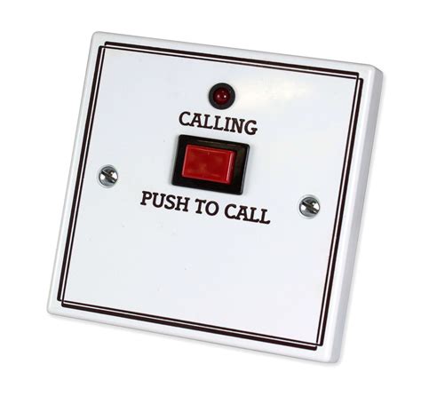 Standard Call Push With Protruding Button No Reset No Remote C Tec