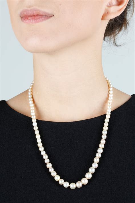 Natural Pearl Necklace Magnificent Jewels And Noble Jewels Part I