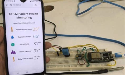 Iot Based Patient Health Monitoring System Using Esp8266 And Arduino Images