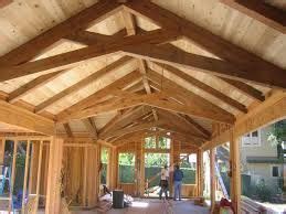 Open rafter ceiling ideas shelly lighting, screen porch exposed rafter gable ceilings and grilling, 29 gorgeous one wall kitchen designs layout ideas, central ga covered porches archadeck of central ga, open rafter ceiling designs all home decor review. Image result for porch open scissor truss skylight ...