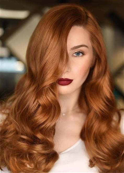60 Gorgeous Ginger Copper Hair Colors And Hairstyles You Should Have In Winter Page 54 Of 60