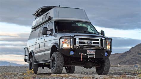 4th Gen Ford E Series 4x4 Custom Overland Camper Van