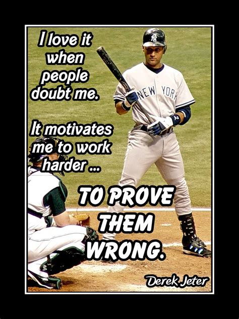 Inspirational Baseball Motivation Quote Poster Photo Wall Etsy