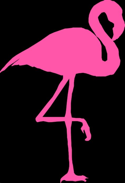 Pink Flamingo Clipart Vectored Image Virtscope