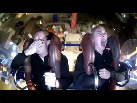 Here's a video we comprised of people failing at the slingshot ride! VIDEO: Cork woman's hilarious reaction to slingshot ride goes viral - clipzui.com