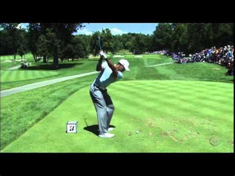 Tiger Woods Iron Swing Slow Motion Bridgestone Youtube