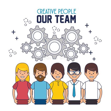 Our Team Infographic Stock Illustrations 167 Our Team Infographic