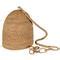Intricately woven pendant with natural rope details. Palecek Green Oaks Coastal Beach Rope Rattan Woven Pendant ...