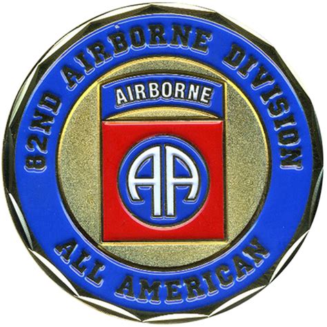 82nd Airborne Division All American Coin Ebay