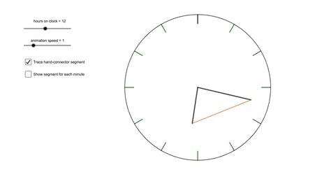 Clock With Variable Hours Geogebra