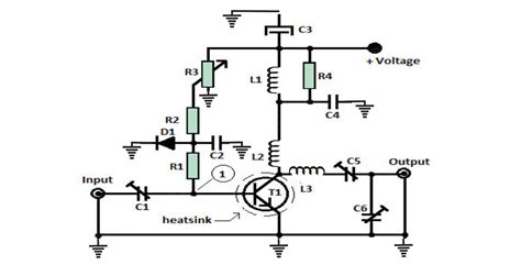 1 Km Fm Transmitter Circuit Diagram