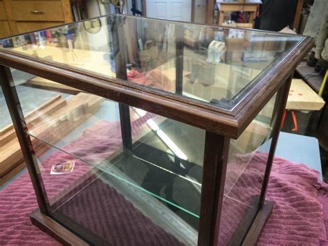 Handmade Display Case With Exotic Wood Chameleon Woodcrafting