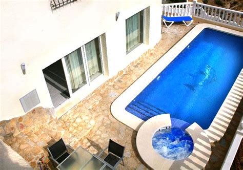 Relaxing Holiday Villa In Spain Private Heated Pool Front Line Sea