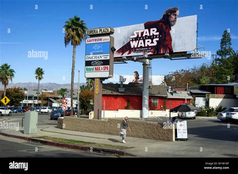 Billboards Featuring Mark Hammil And Carrie Fisher For Star Wars The
