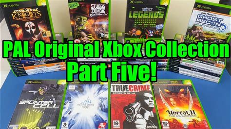 Original Pal Og Xbox Games Collection Part 5 Collectables Rarities
