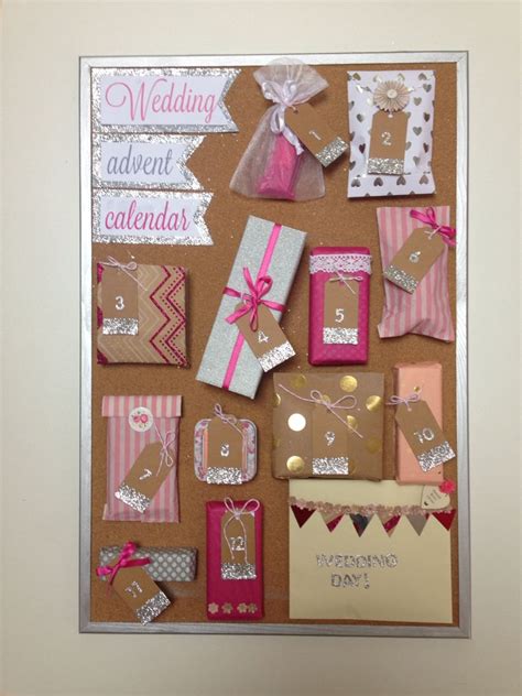 Check out our diy advent calendar selection for the very best in unique or custom, handmade pieces from our calendars & planners shops. Wedding advent calendar | Wedding countdown, Wedding ...