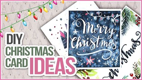 Lavender watercolor print 0r lavender cards the lavender in my garden is in full bloom. Easy DIY Watercolor Christmas Card Ideas - YouTube