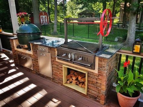outdoor grill station outdoor bbq area outdoor kitchen decor pizza oven outdoor backyard
