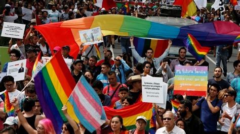 mexico thousands protest against same sex marriage proposal bbc news