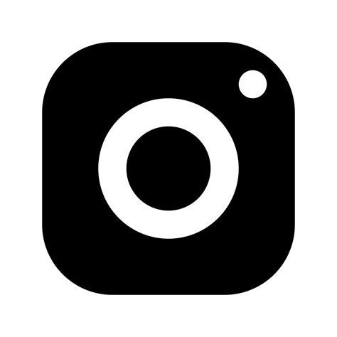 Instagram Icon Black And White Png 88033 Free Icons Library