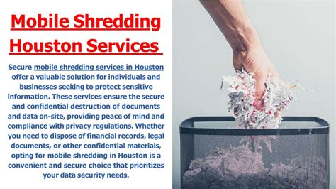 Ppt Secure Mobile Shredding Houston Services Powerpoint Presentation