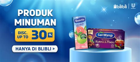 Produk Minuman Unilever Diskon Hingga 30