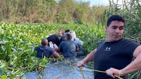 Fotos Migrantes En México Se Lanzan Al Río Bravo Para Llegar A Los
