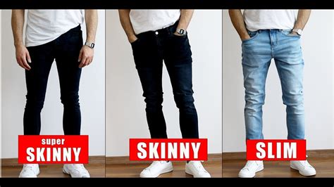 erkeklerde jean seçimi super skinny skinny slim fit 3 Önemli tavsiye youtube