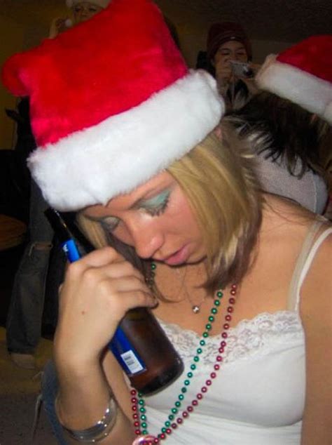 Drunk Christmas Party Girls 40 Pics