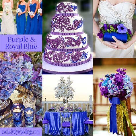 Plum And Blue Wedding Colors Plum And Blue Wedding