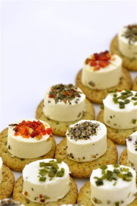 Cheese Appetizer With Biscuit Stock Image Image Of Pepper Healthy