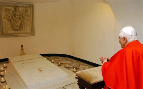 Benedict Xvi To Be Buried In First Tomb Of Pope John Paul Ii