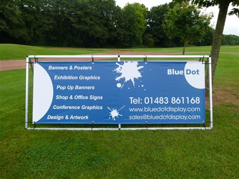 Outdoor Banner Stands In Hampshire Bluedot Display