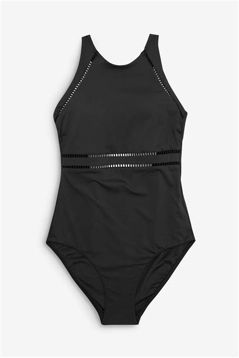 Buy High Neck Tummy Control Swimsuit From Next Ireland