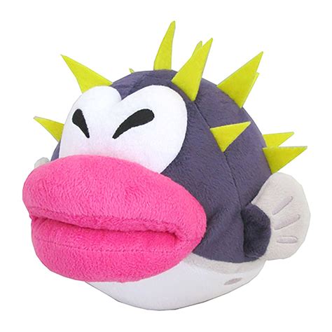 For Nintendo Super Mario Porcupuffer Plush Toy 7