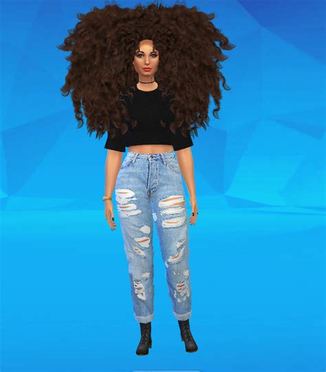 Sssvitlans Big Afro Afro Hairstyles Sims 4 Afro Hair