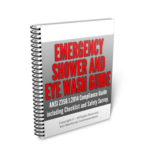 ANSI Z358 1 2014 The Only Emergency Shower Standard