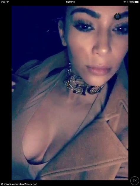 Kim Kardashian Shows Off Her Promiscuous Side In Choker