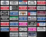 Images of Bike Rack Covers License Plate