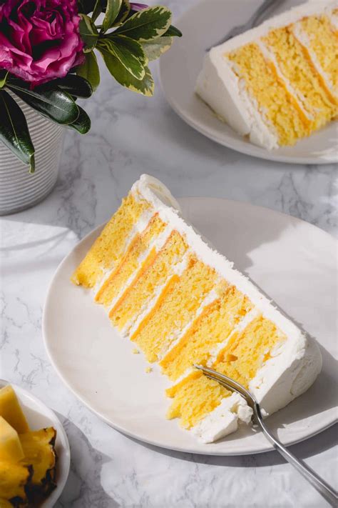 Pineapple Layer Cake ~Sweet & Savory